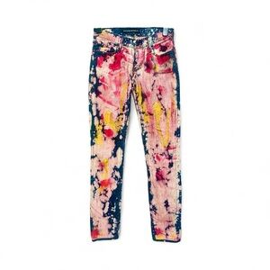 Rock & Republic Colorful Denim Jeans with Logo Button 24